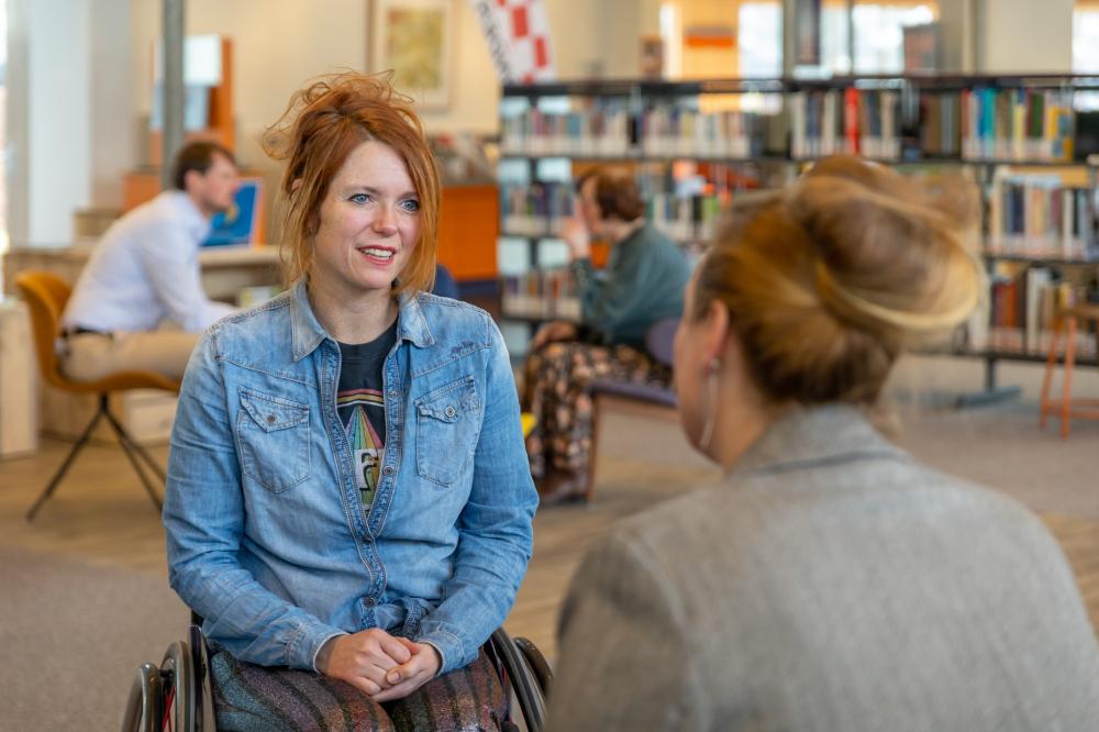 Living Library in Bibliotheek Someren